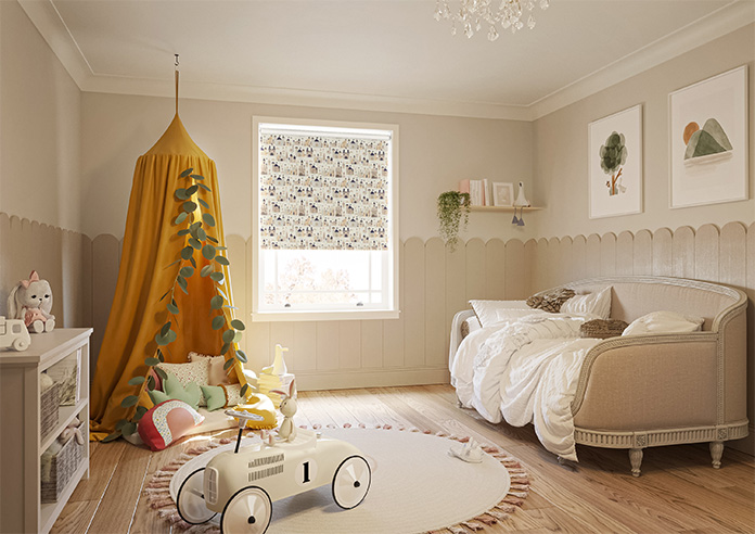 Magic Castle, Stone - Roller Blind - Image 7